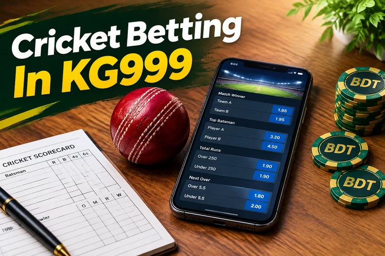 Cricket Betting In KG999: From Toss To The Last Over